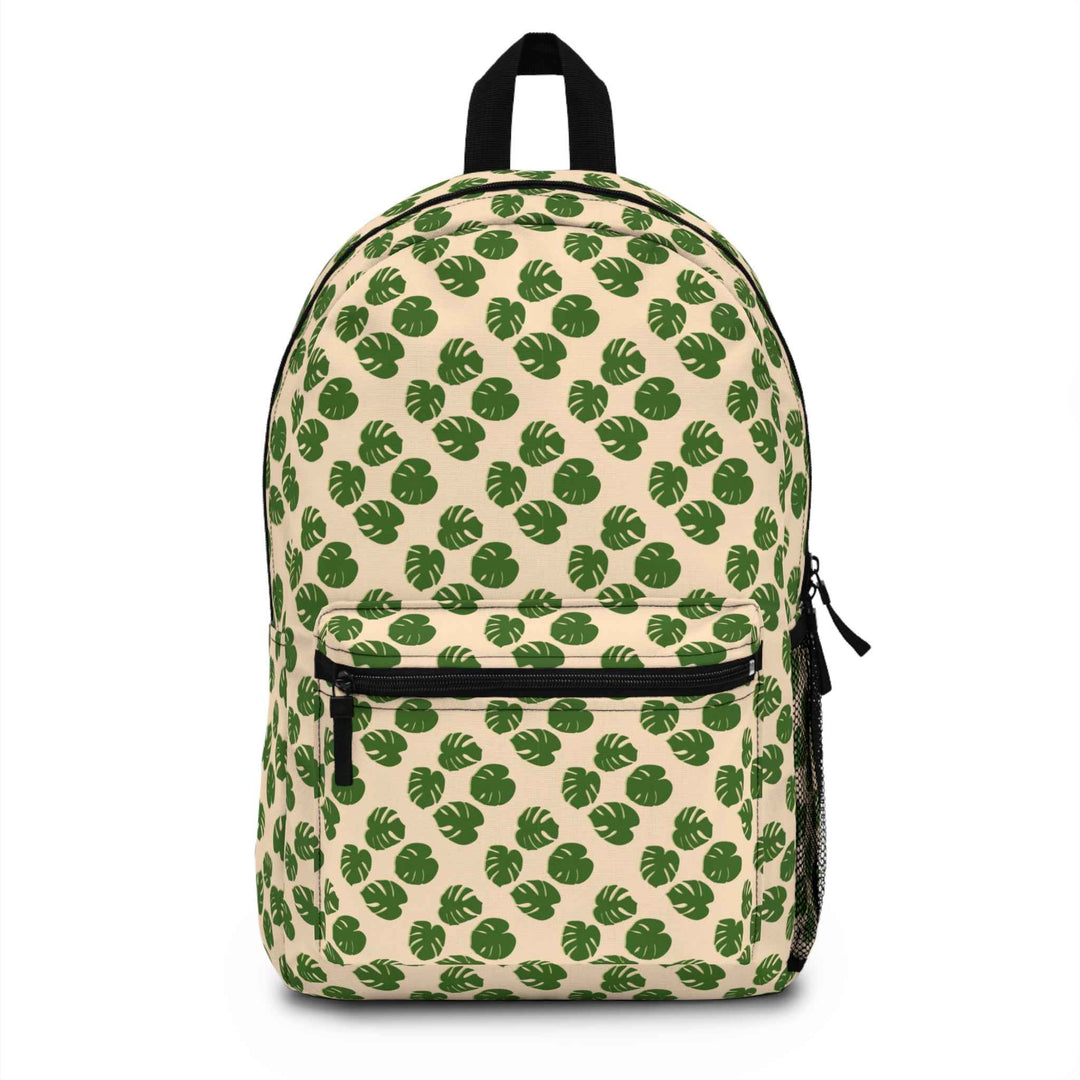 Monstera Pattern Backpack