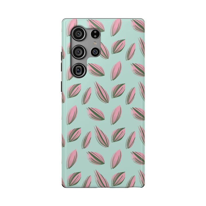 Tradescantia Nanouk Pattern Phone Case – Dual Layer Protective Cover