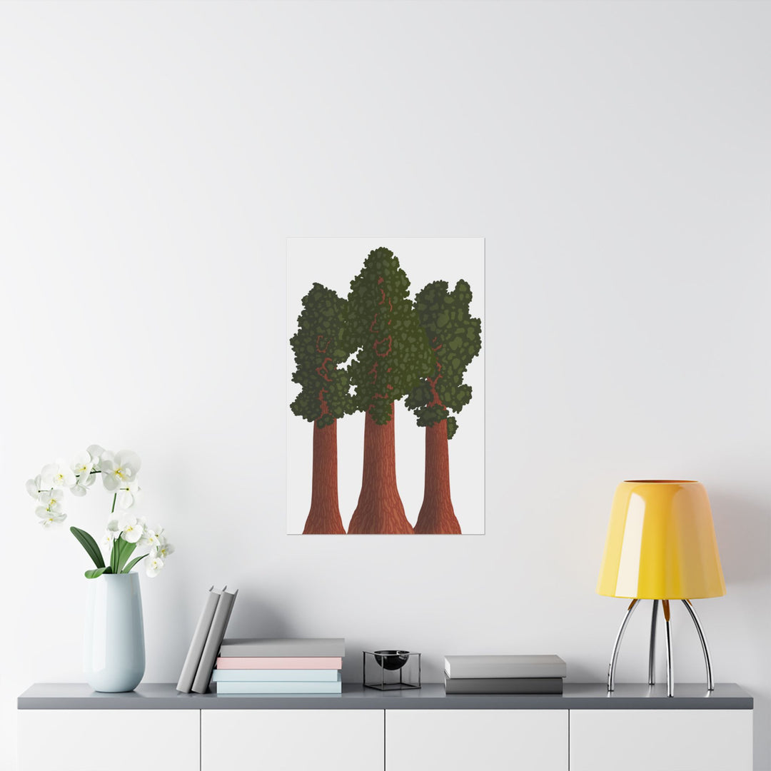 Giant Sequoias Print – Unframed Wall Art