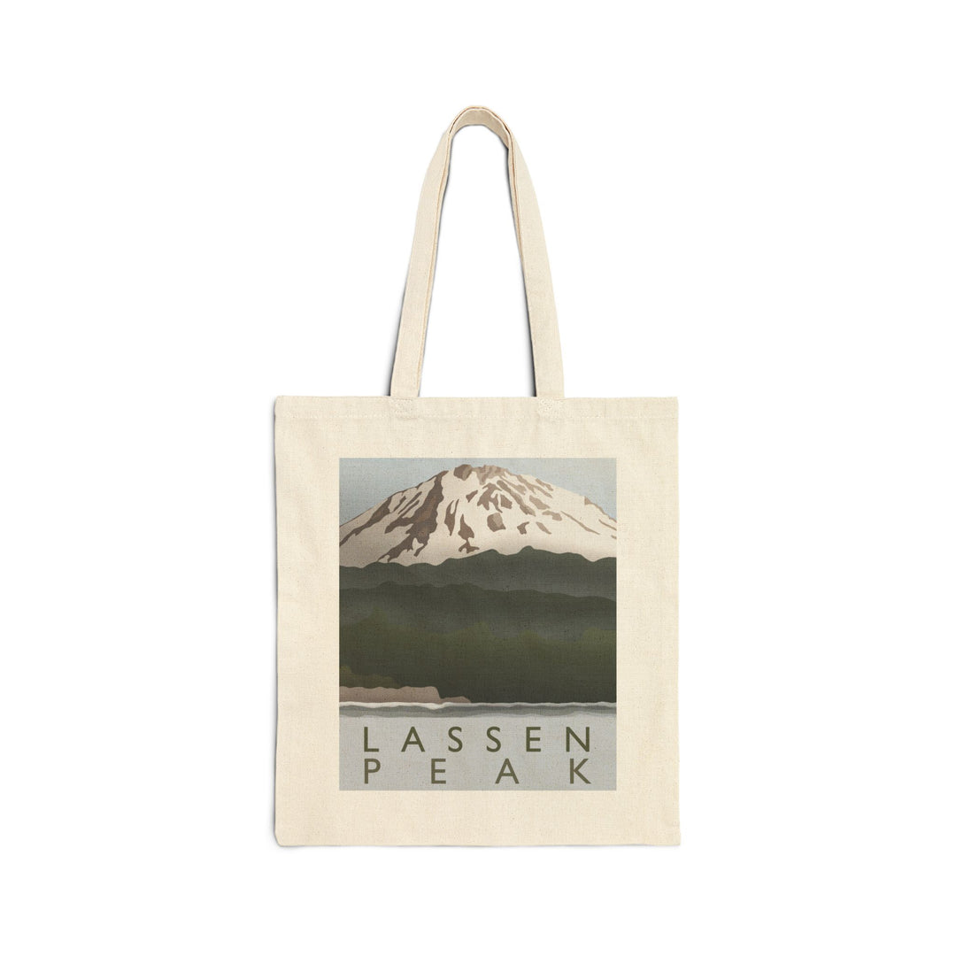 Lassen Peak Canvas Tote Bag – Eco Friendly Everyday Carry