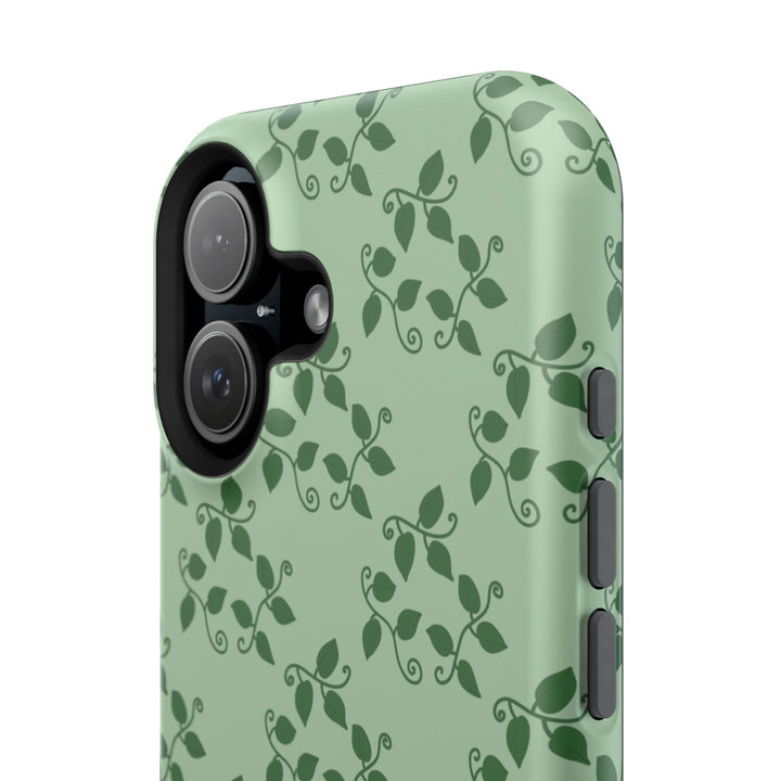 Pothos Pattern Phone Case – Dual Layer Protective Cover