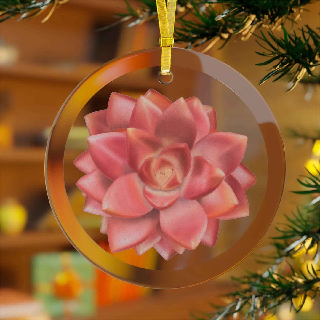 POS CA Sunset Glass Ornament