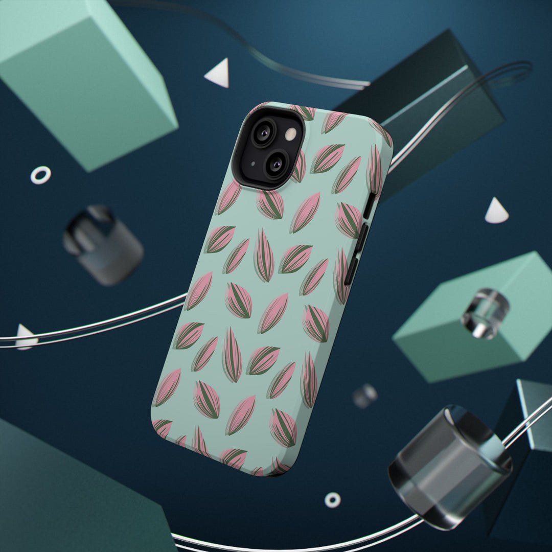 Tradescantia Nanouk Pattern Phone Case – Dual Layer Protective Cover
