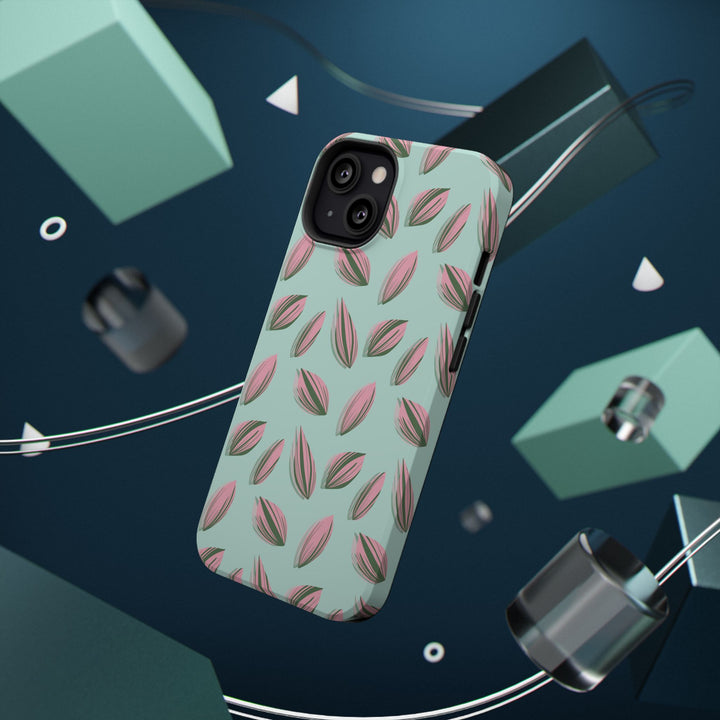 Tradescantia Nanouk Pattern Phone Case – Dual Layer Protective Cover