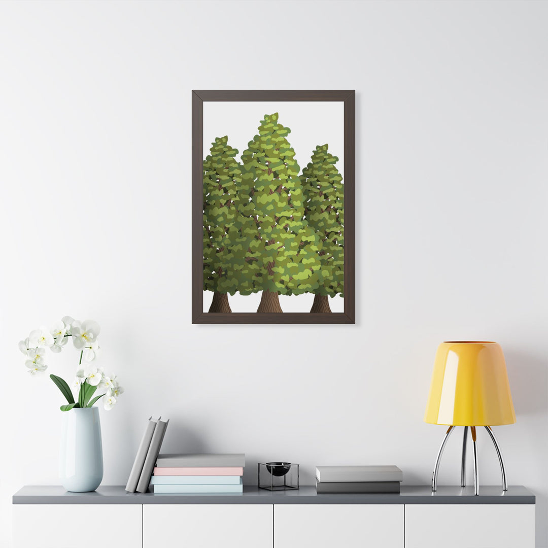Incense Cedar Framed Print – Wall Art
