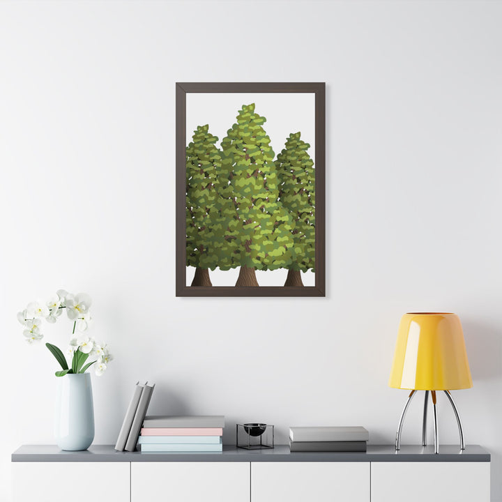 Incense Cedar Framed Print – Wall Art