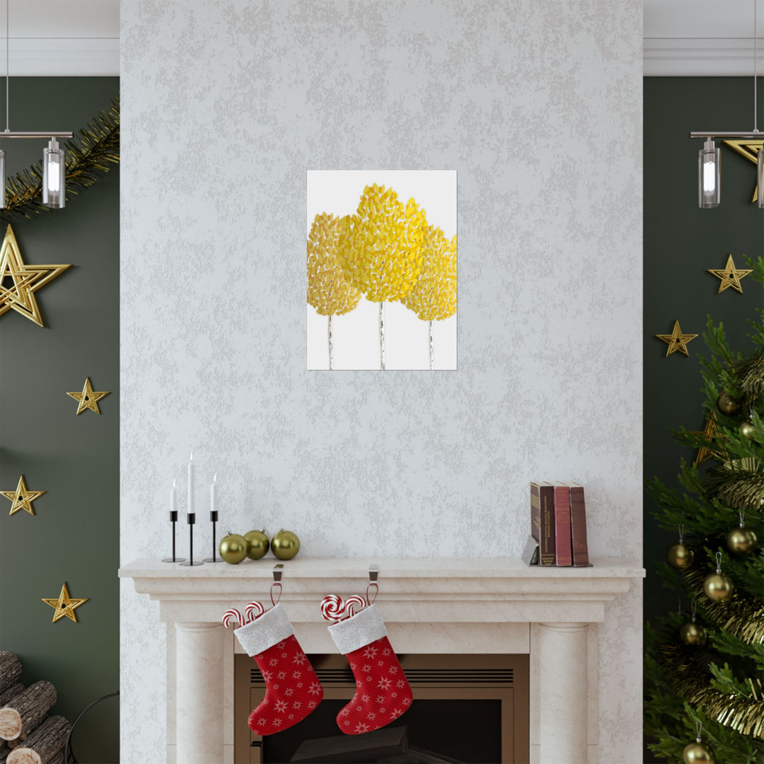 Fall Aspen Print – Unframed Wall Art