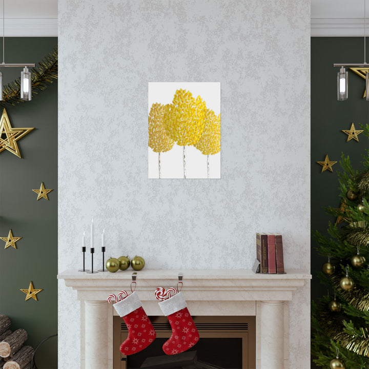 Fall Aspen Print – Unframed Wall Art