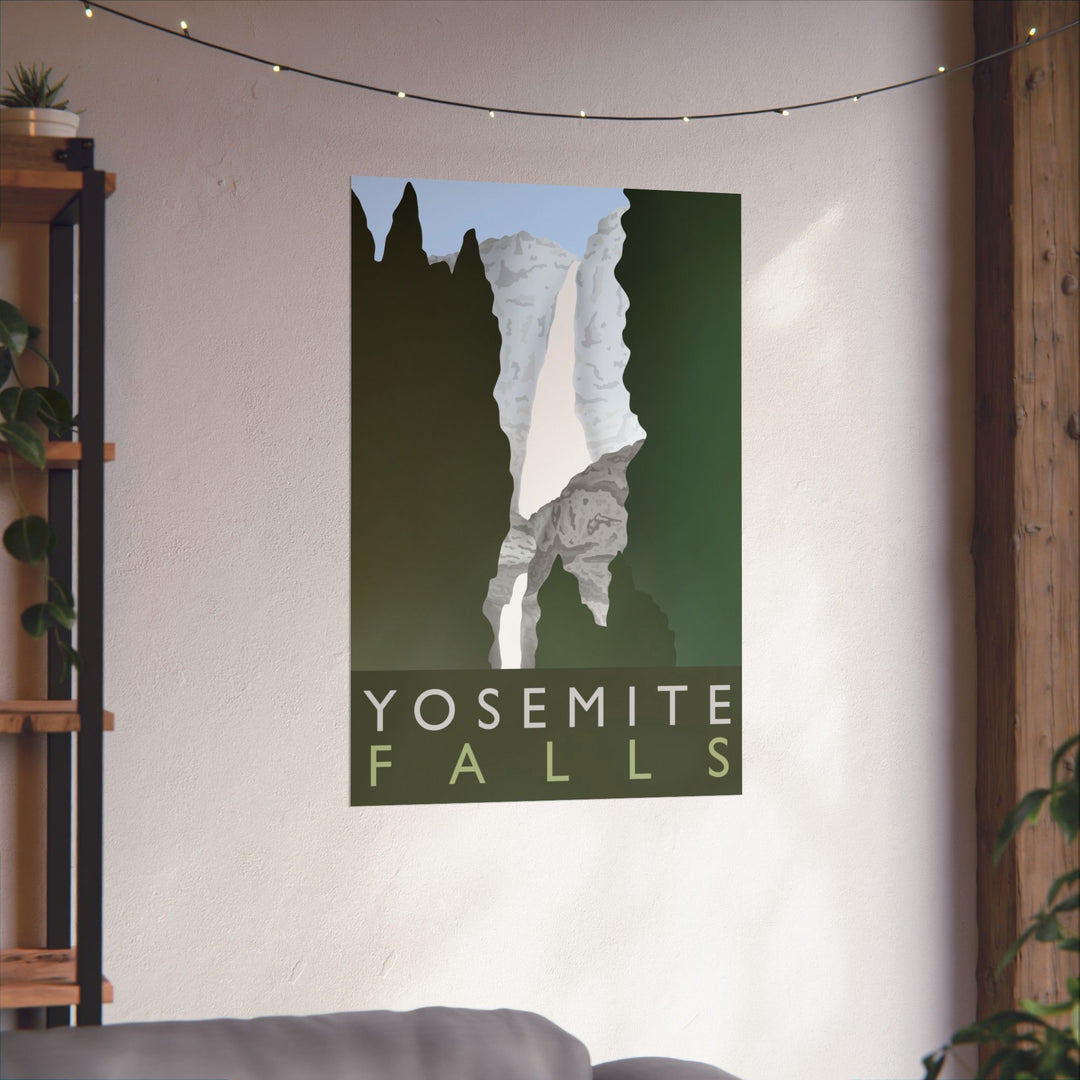 Yosemite Falls Print – Unframed Wall Art