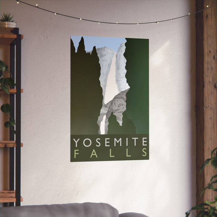 Yosemite Falls Print – Unframed Wall Art