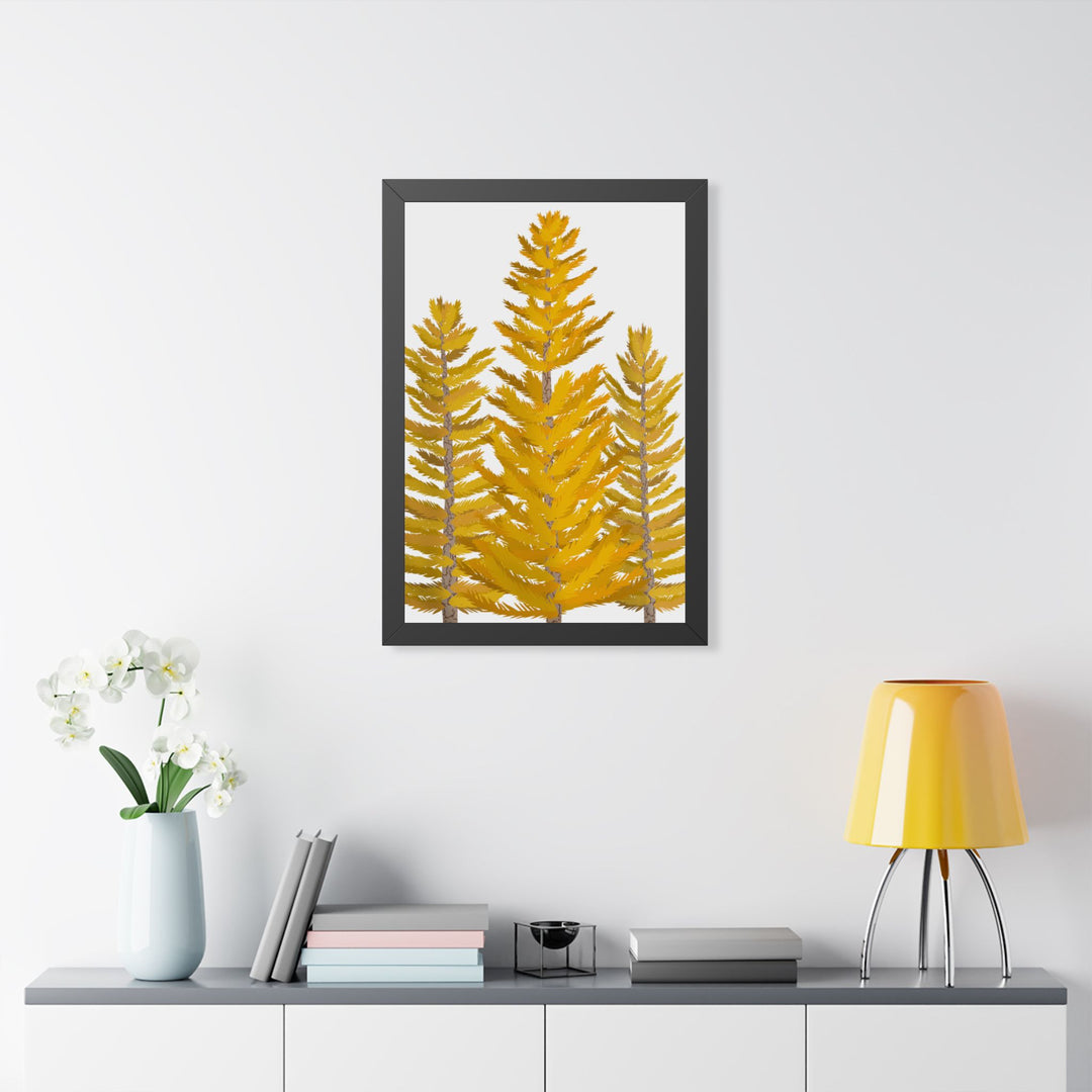 Western Larch Framed Print – Wall Art