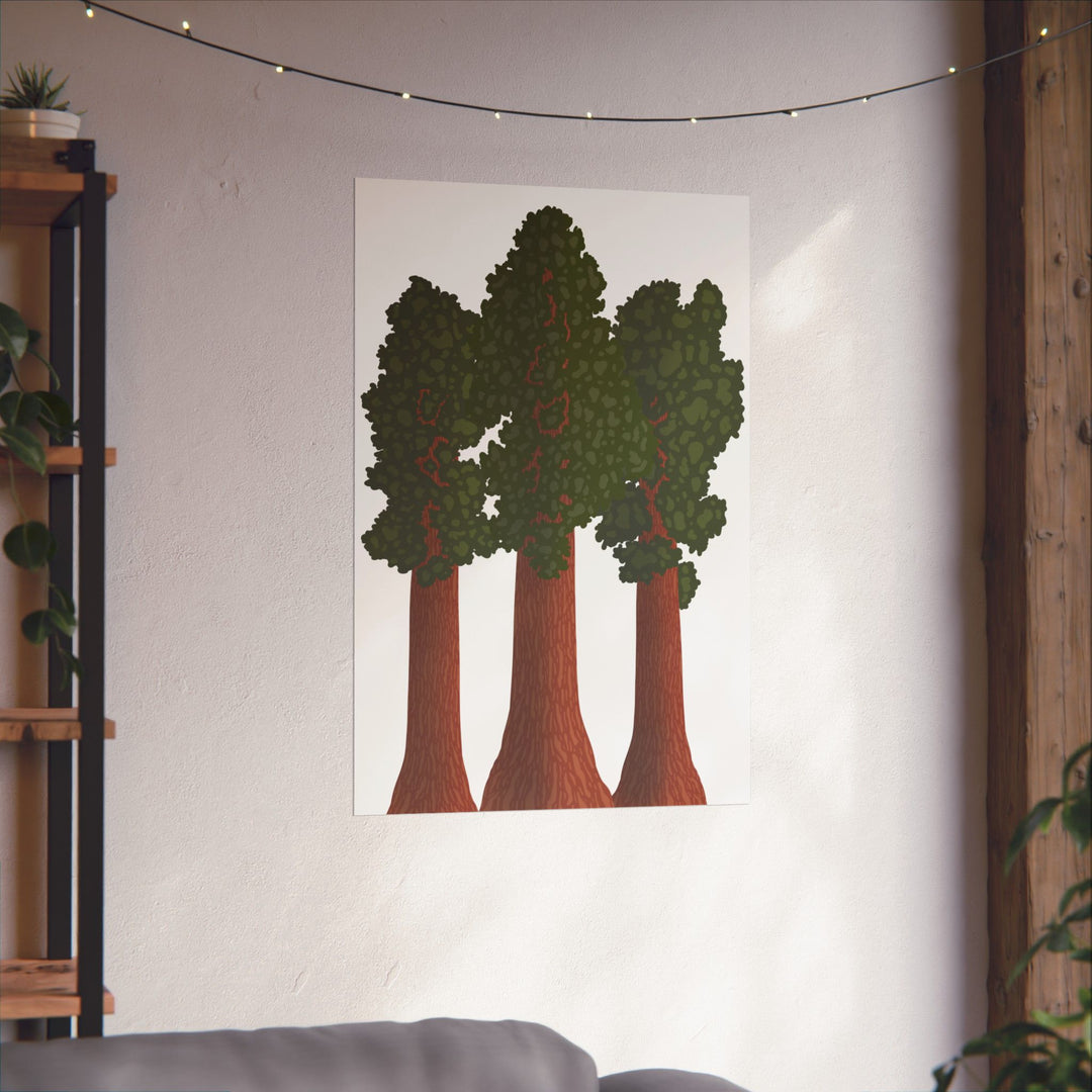 Giant Sequoias Print – Unframed Wall Art