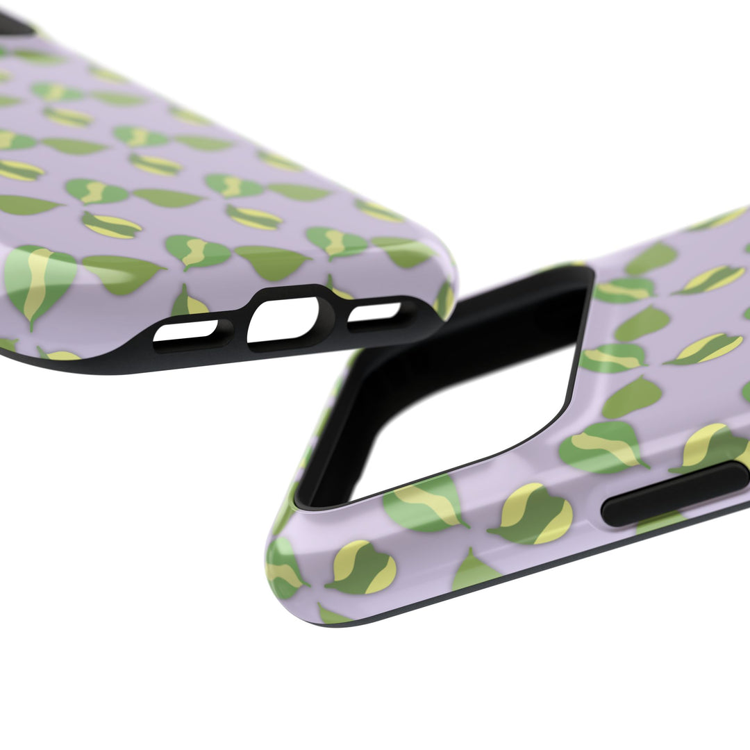 Hoya Kerrii Pattern Phone Case – Dual Layer Protective Cover