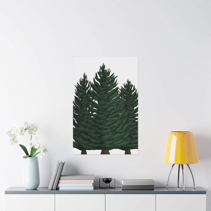 Douglas Fir Print – Unframed Wall Art