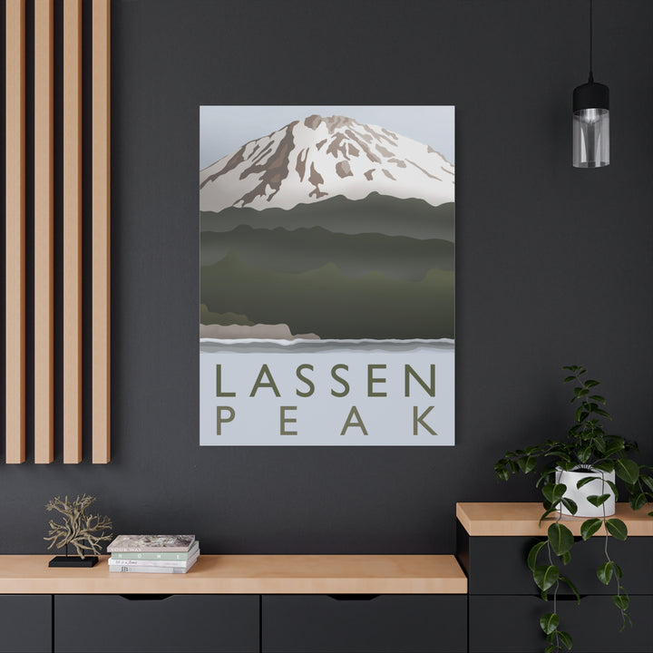 Lassen Peak Canvas Print – Wall Art