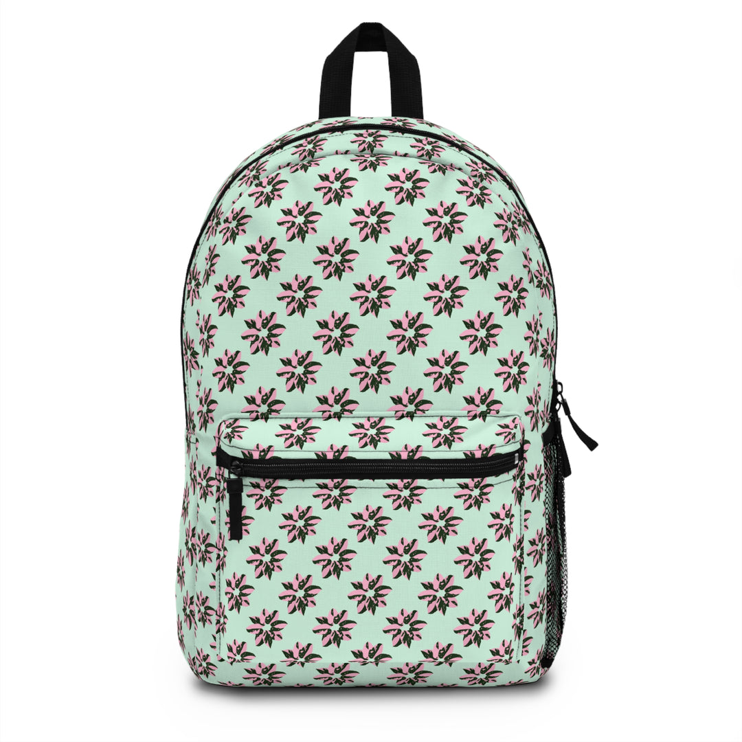 Pink Princess Philodendron Pattern Backpack