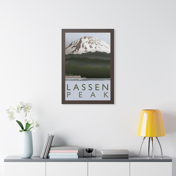 Lassen Peak Framed Print – Wall Art