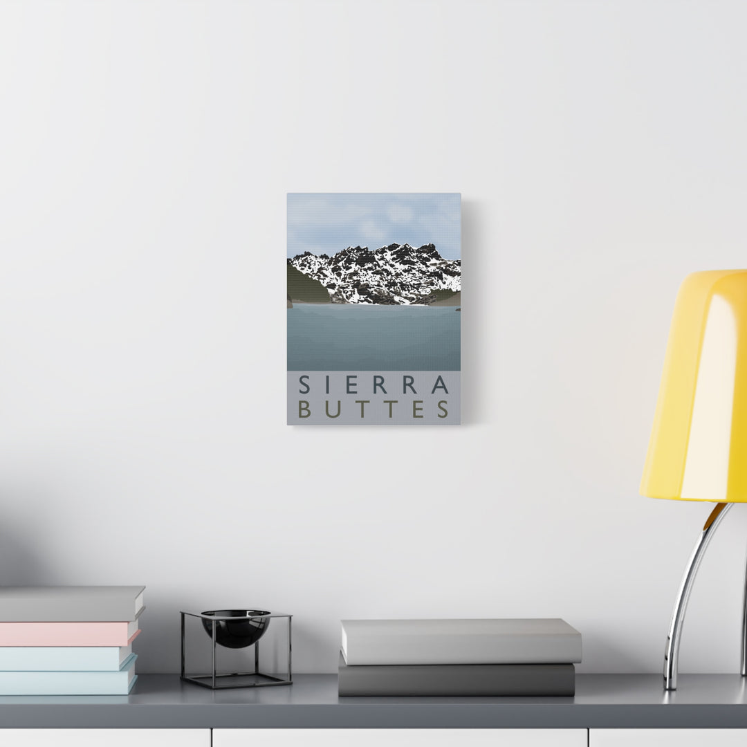Sierra Buttes Canvas Print – Wall Art