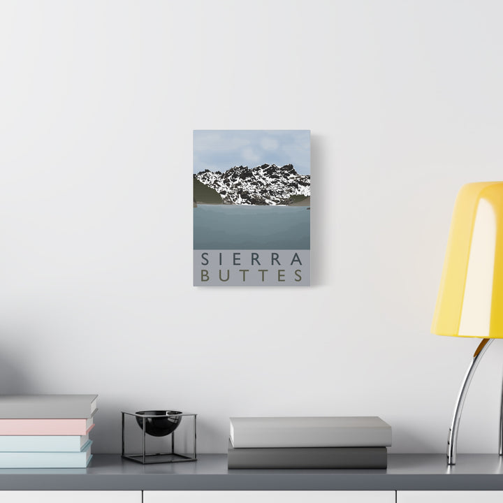 Sierra Buttes Canvas Print – Wall Art