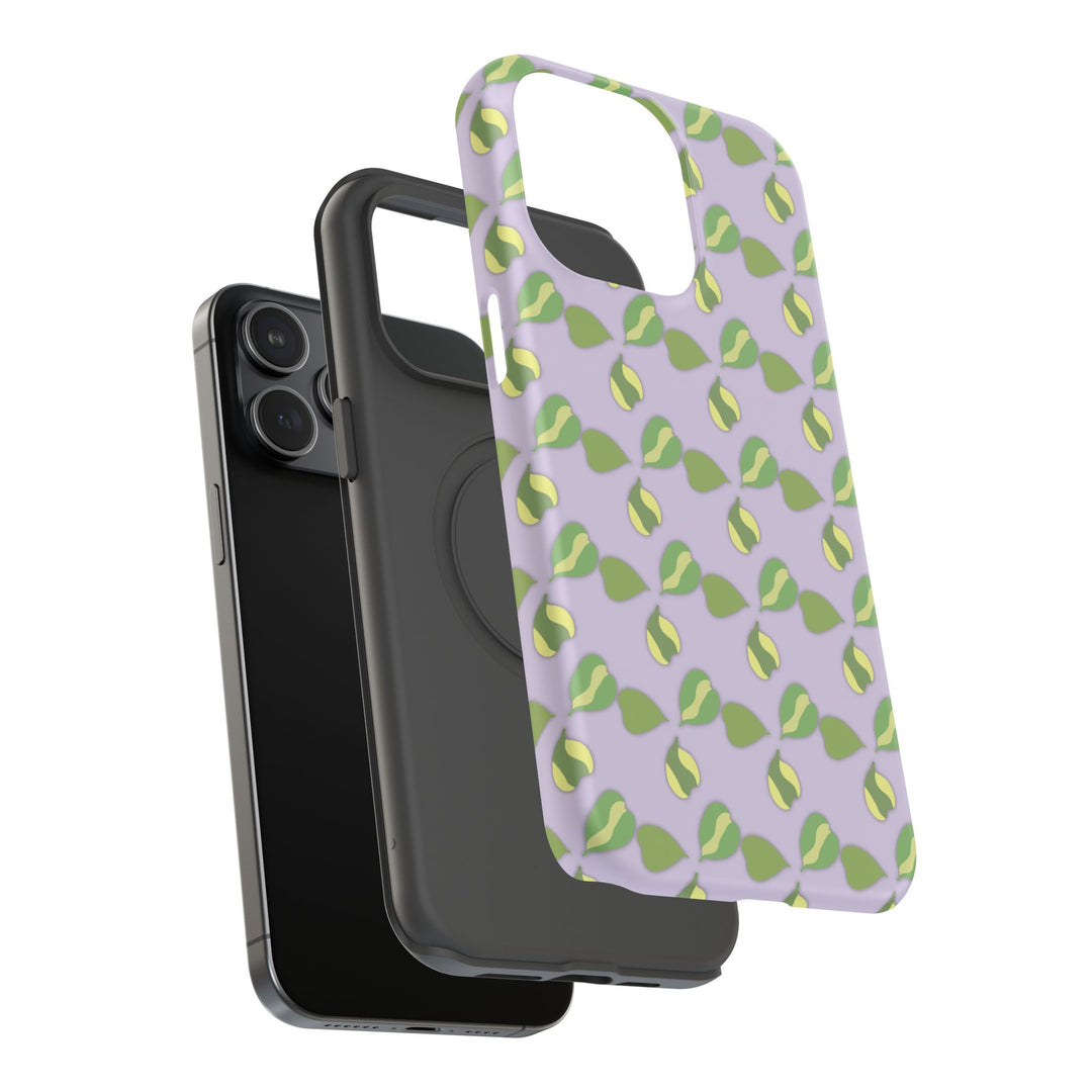 Hoya Kerrii Pattern Phone Case – Dual Layer Protective Cover