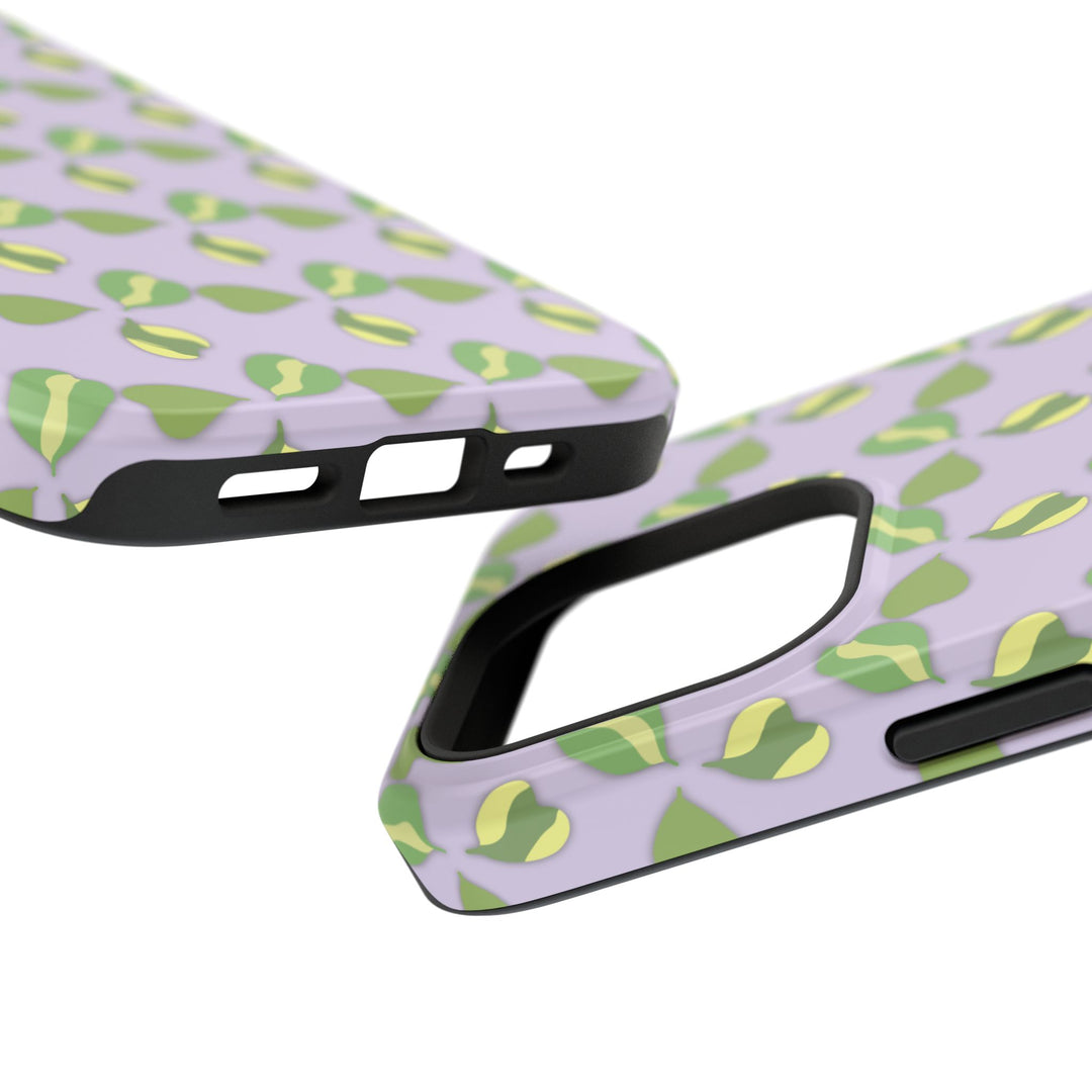 Hoya Kerrii Pattern Phone Case – Dual Layer Protective Cover