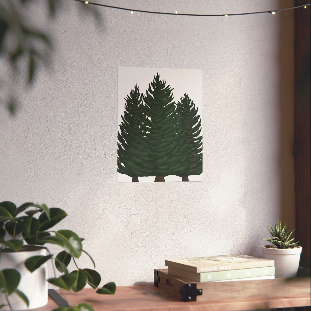 Douglas Fir Print – Unframed Wall Art