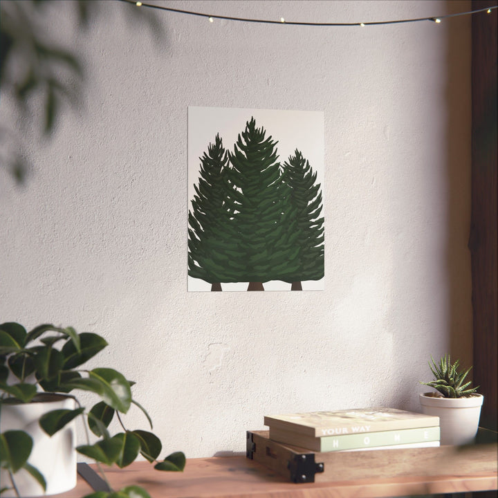 Douglas Fir Print – Unframed Wall Art