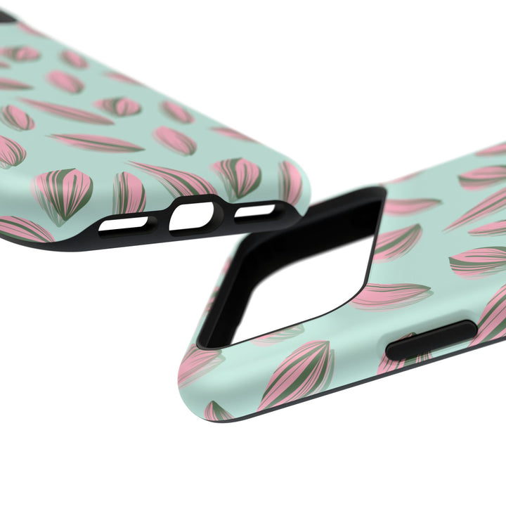 Tradescantia Nanouk Pattern Phone Case – Dual Layer Protective Cover