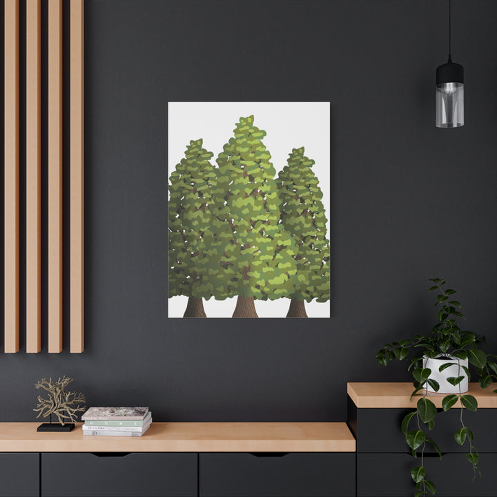 Incense Cedar Canvas Print – Wall Art