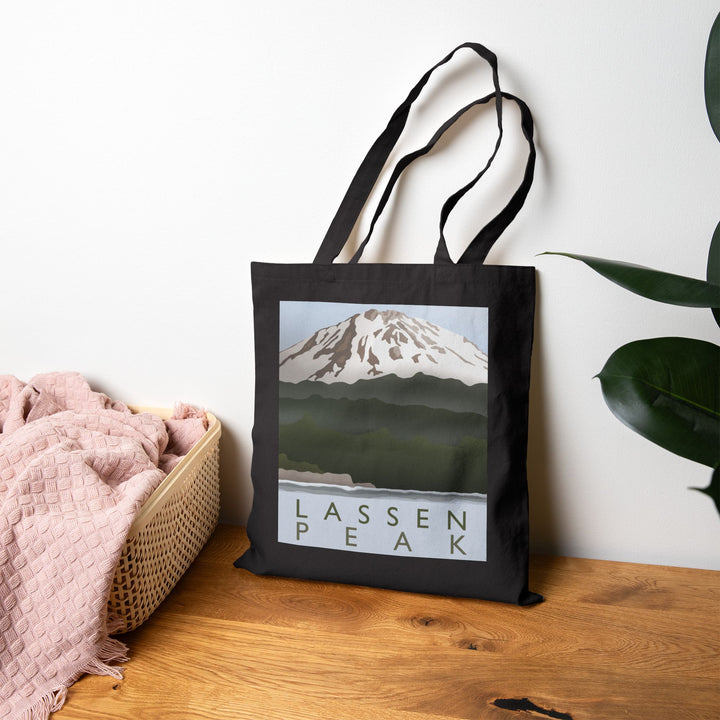 Lassen Peak Canvas Tote Bag – Eco Friendly Everyday Carry