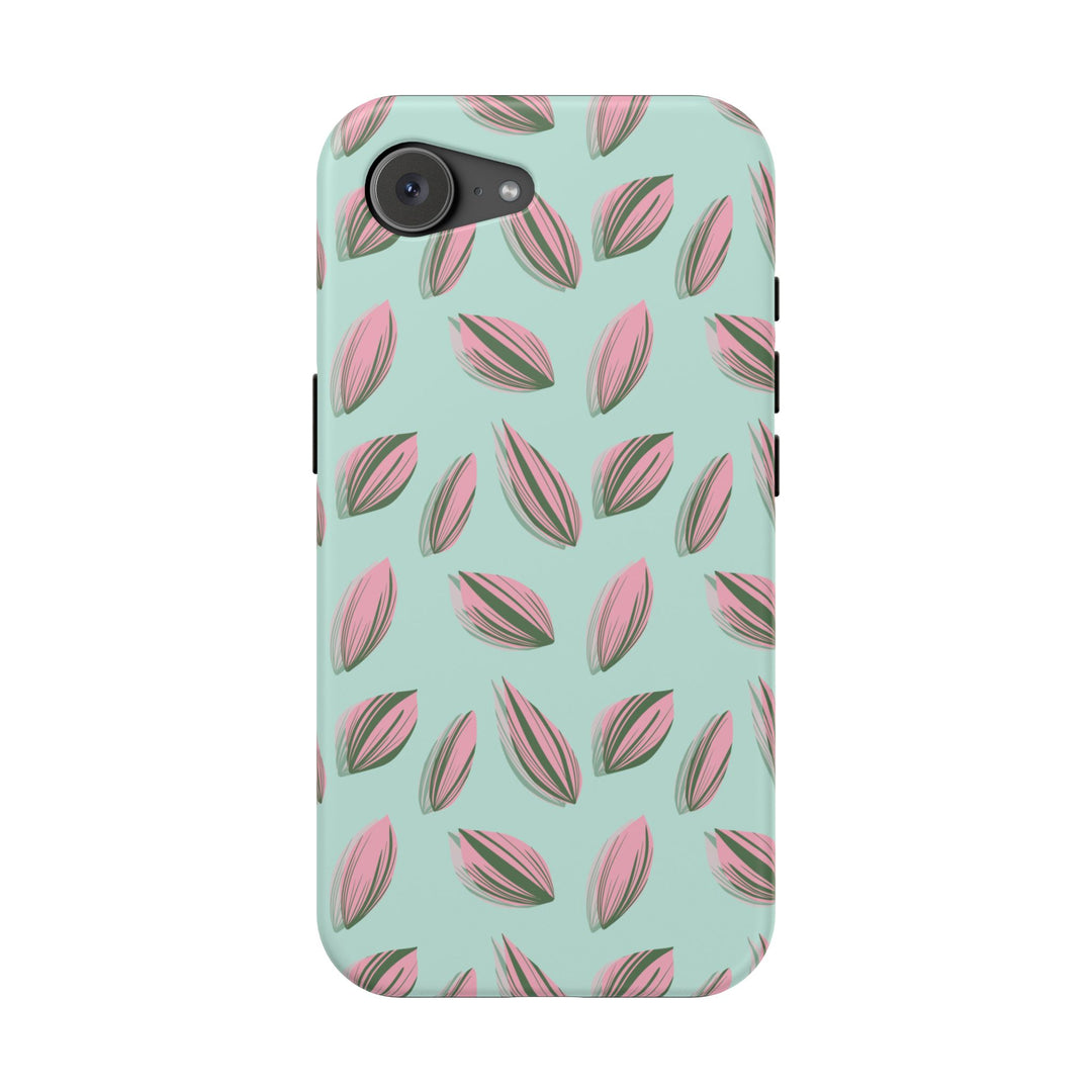 Tradescantia Nanouk Pattern Phone Case – Dual Layer Protective Cover