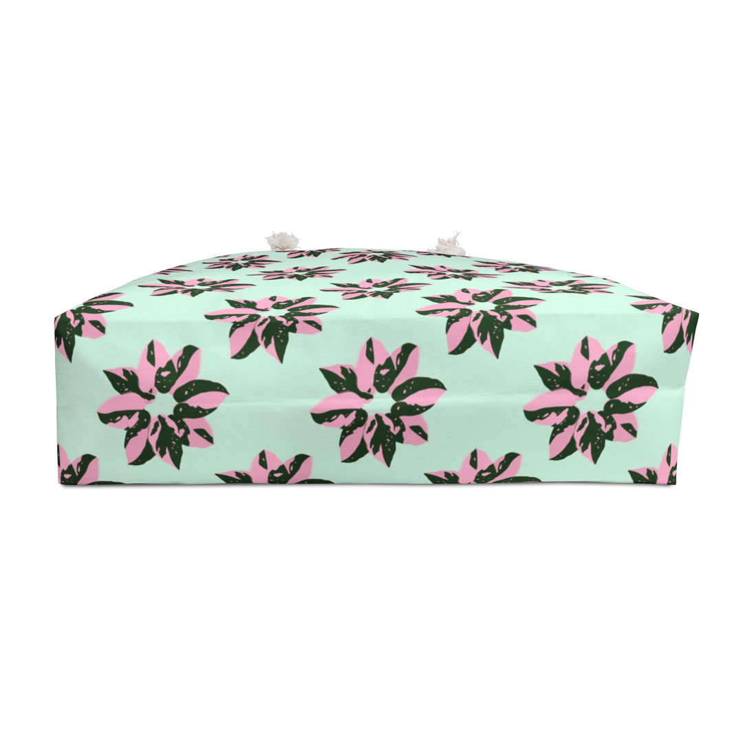 Pink Princess Philodendron Pattern Weekender Bag by Printify