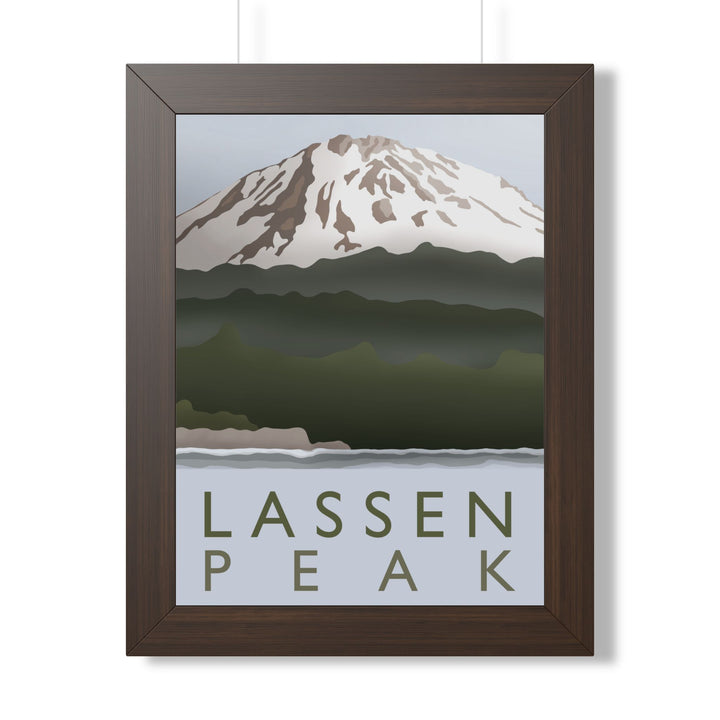 Lassen Peak Framed Print – Wall Art