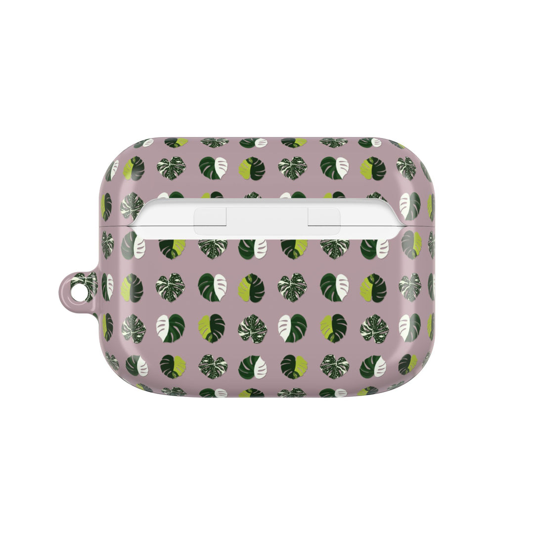 Variegated Monstera Pattern AirPod Cases