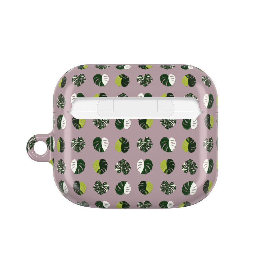 Variegated Monstera Pattern AirPod Cases