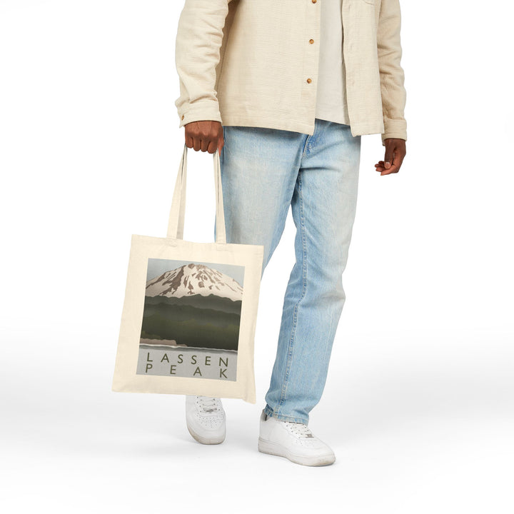Lassen Peak Canvas Tote Bag – Eco Friendly Everyday Carry