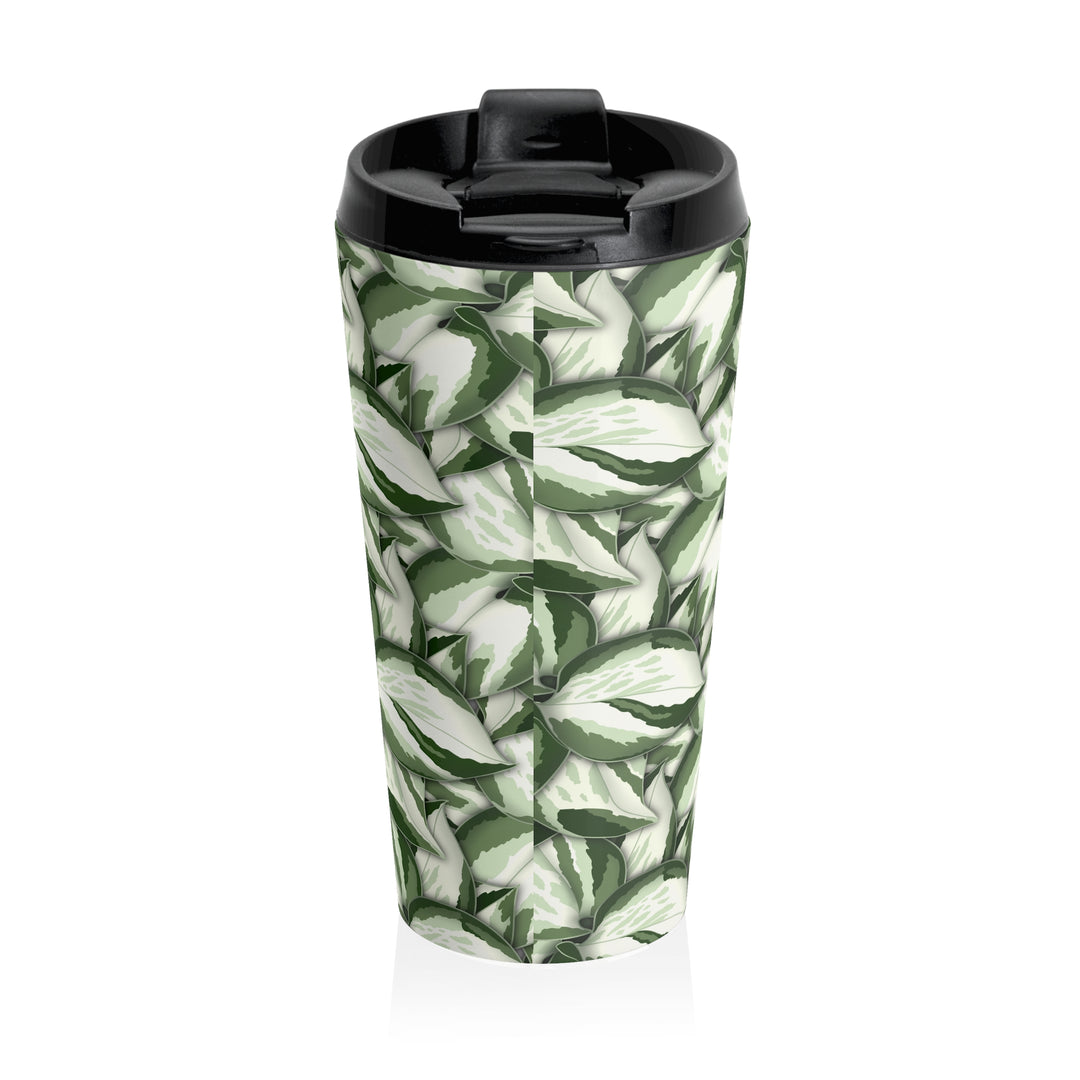 Manjula Pothos Tumbler 20oz Vacuum Insulated Stainless Steel Travel Mug With Leaf Pattern