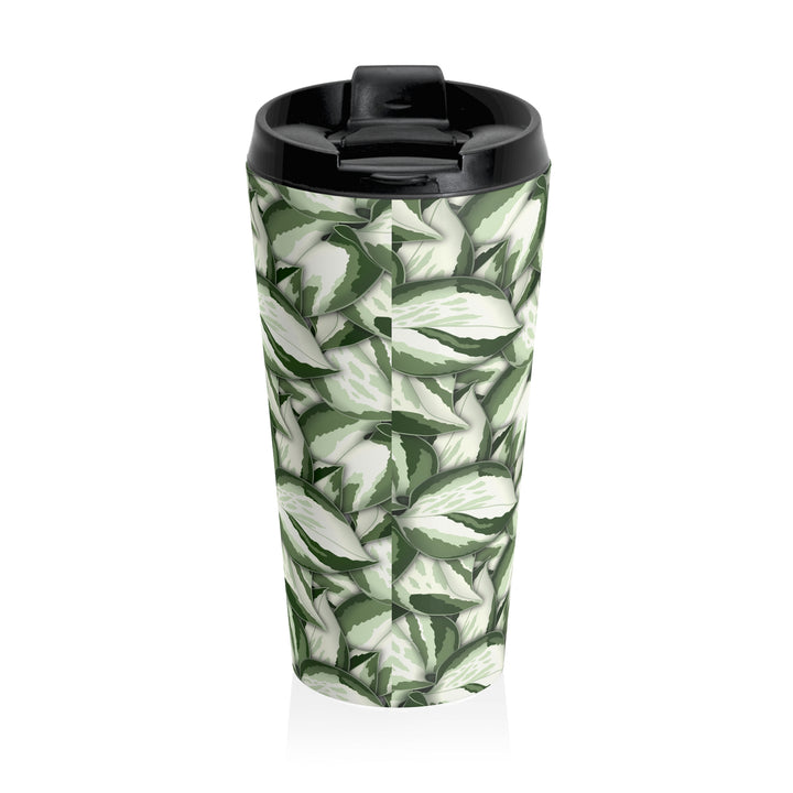 Manjula Pothos Tumbler 20oz Vacuum Insulated Stainless Steel Travel Mug With Leaf Pattern