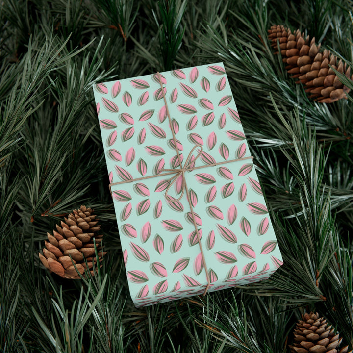 Tradescantia Pattern Wrapping Paper – Botanical Gift Wrap Roll