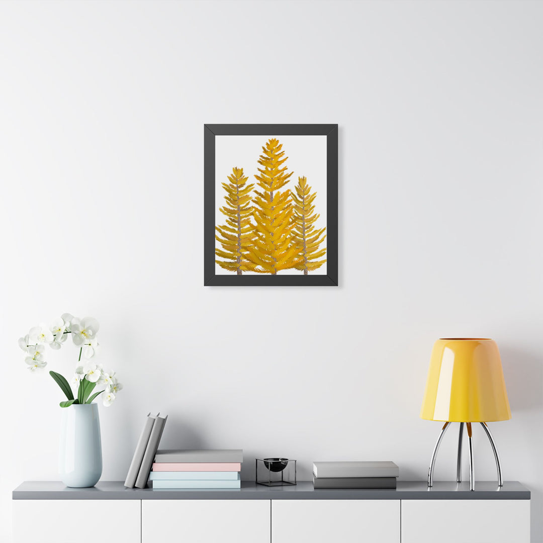 Western Larch Framed Print – Wall Art