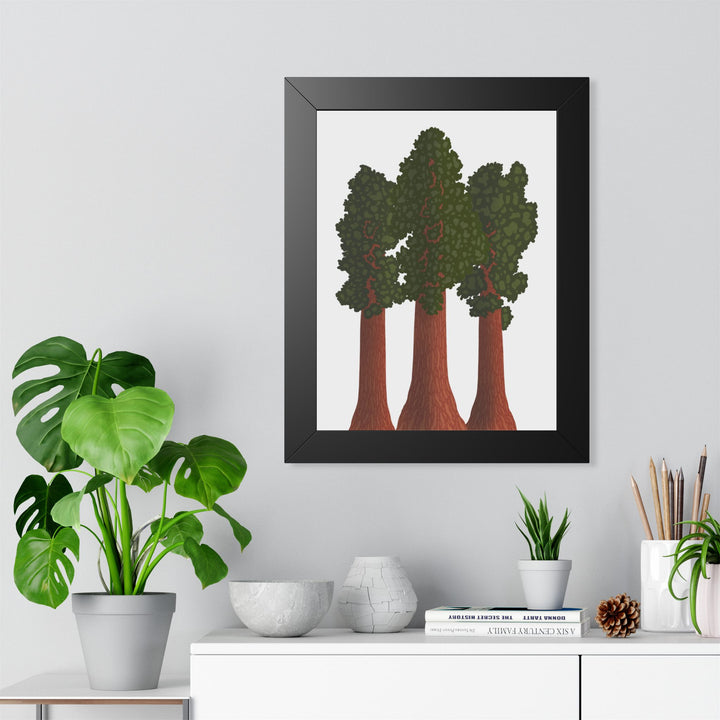Giant Sequoias Framed Print – Wall Art