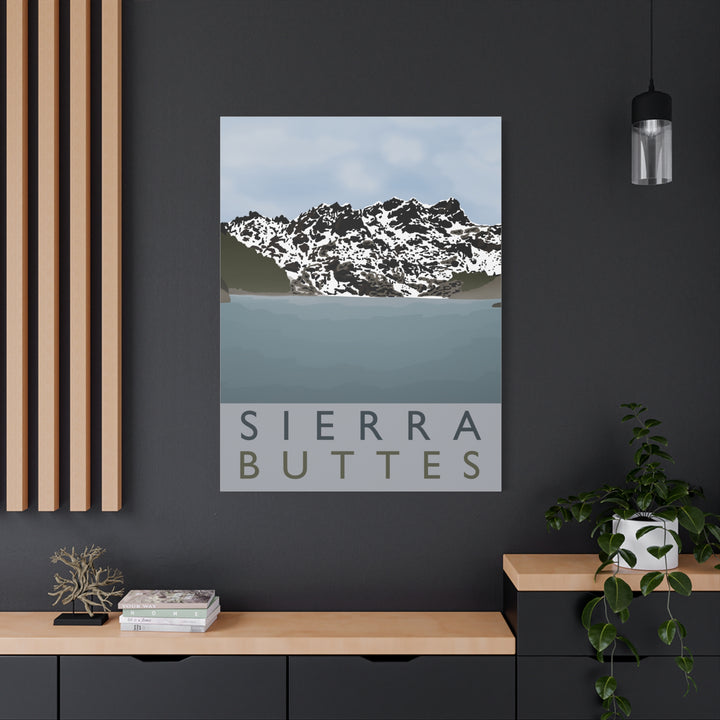 Sierra Buttes Canvas Print – Wall Art