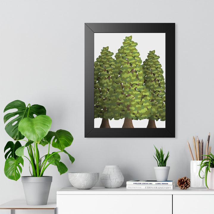 Incense Cedar Framed Print – Wall Art