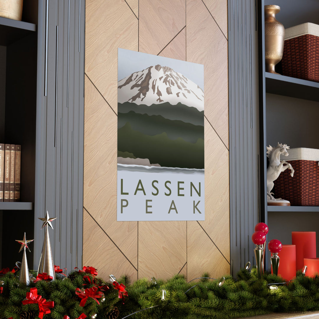 Lassen Peak Print – Unframed Wall Art
