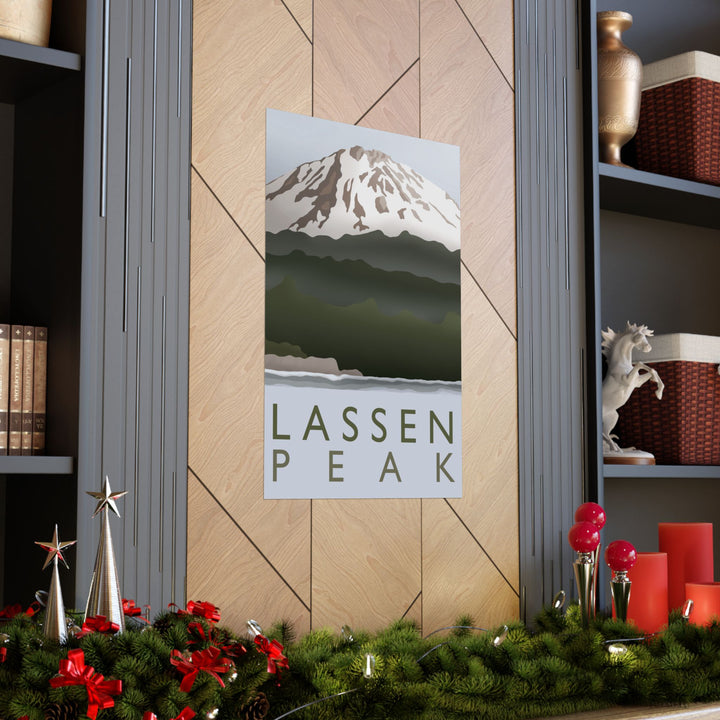 Lassen Peak Print – Unframed Wall Art