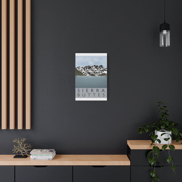 Sierra Buttes Canvas Print – Wall Art