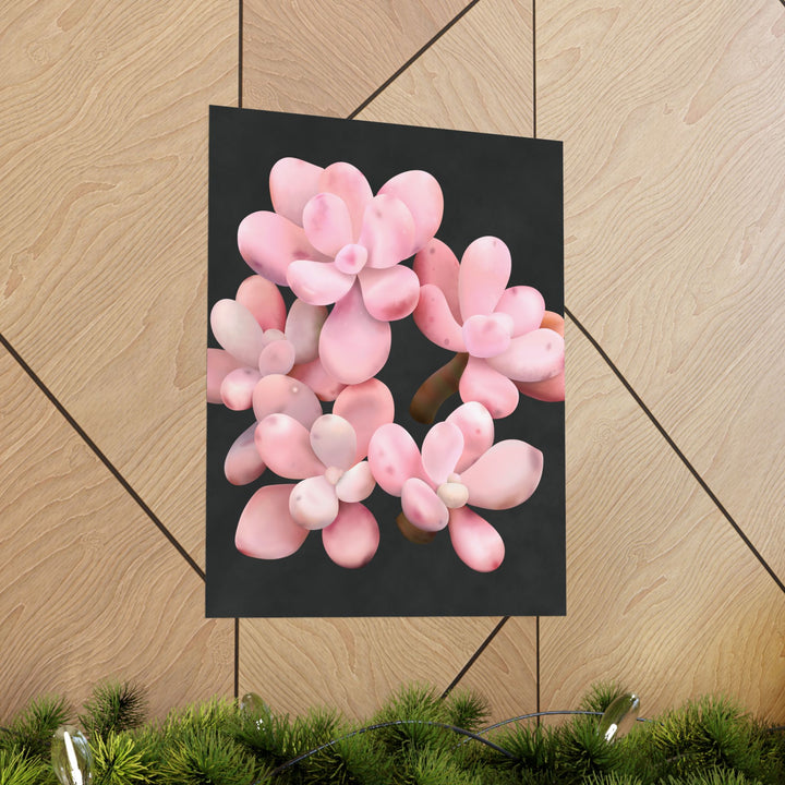 Pink Moonstone Botanical Print – Unframed Wall Art