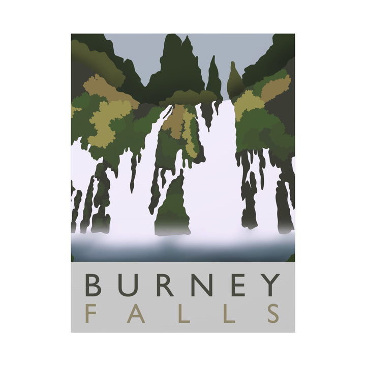 Burney Falls Canvas Print – Wall Art