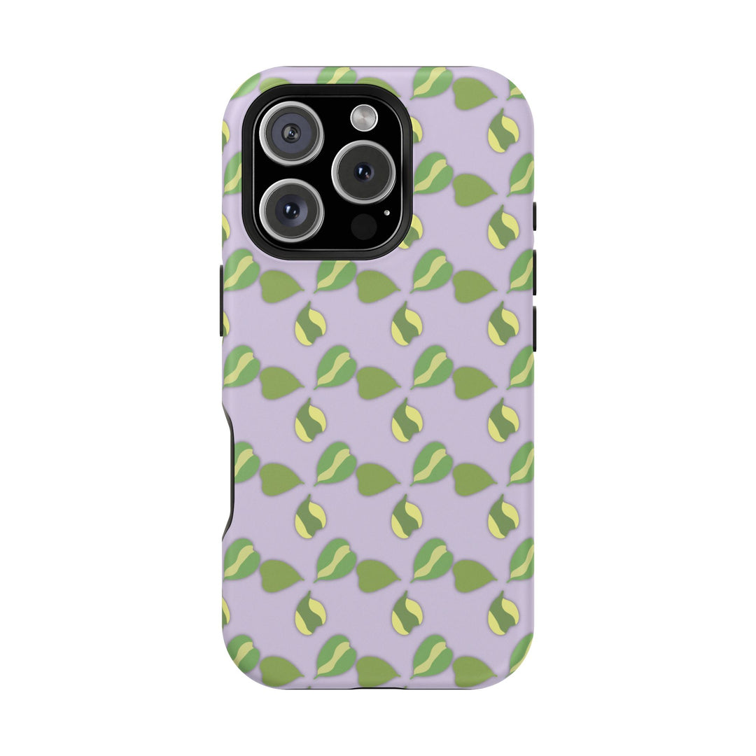 Hoya Kerrii Pattern Phone Case – Dual Layer Protective Cover