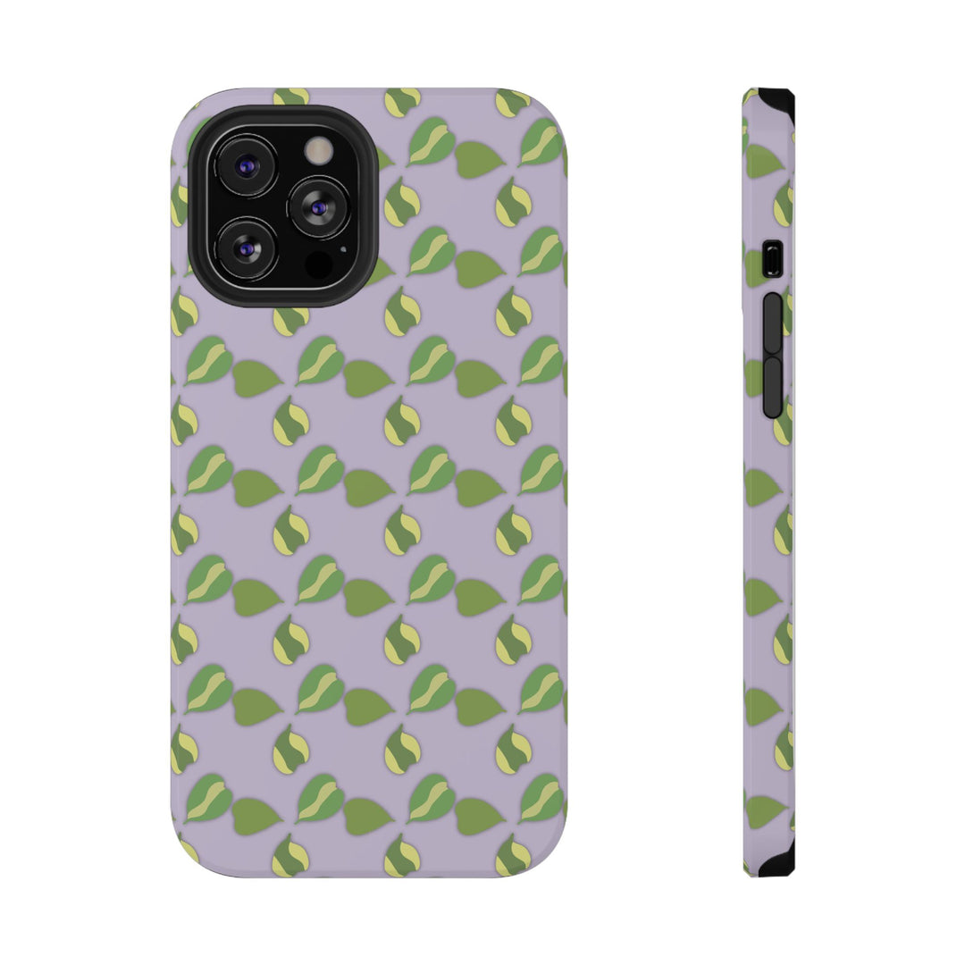 Hoya Kerrii Pattern Phone Case – Dual Layer Protective Cover